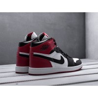 Кроссовки NIKE Air JORDAN 1 Mid цвет Черный арт. 6345