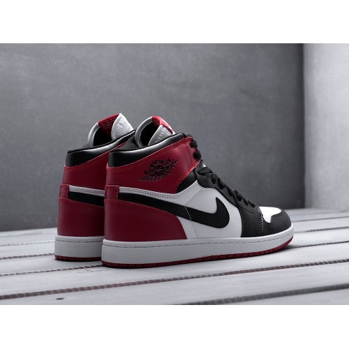 Кроссовки NIKE Air JORDAN 1 Mid цвет Черный арт. 6345