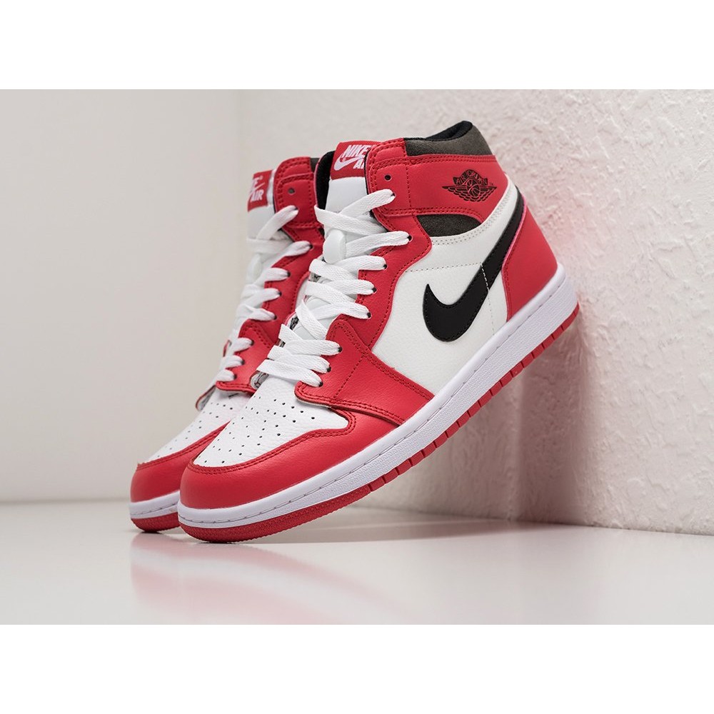 Кроссовки NIKE Air JORDAN 1 High цвет Красный арт. 39446