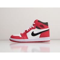 Кроссовки NIKE Air JORDAN 1 High цвет Красный арт. 39446