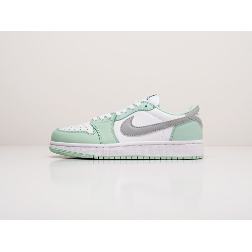 Кроссовки NIKE Air JORDAN 1 Low цвет Мятный арт. 20369