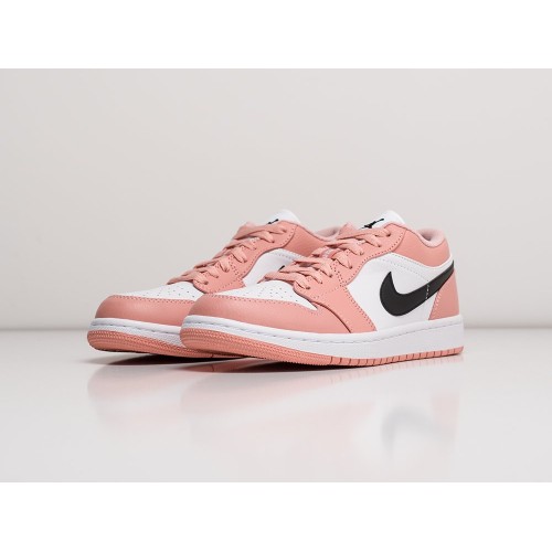 Кроссовки NIKE Air JORDAN 1 Low цвет Розовый арт. 26359