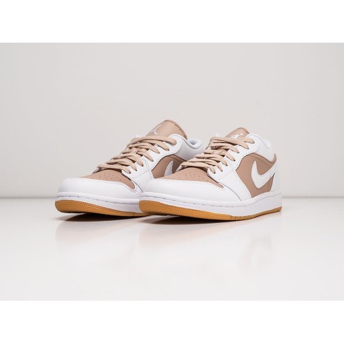 Кроссовки NIKE Air JORDAN 1 Low цвет Бежевый арт. 26836