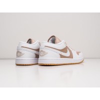 Кроссовки NIKE Air JORDAN 1 Low цвет Бежевый арт. 26836