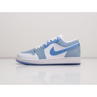 Кроссовки NIKE Air JORDAN 1 Low цвет Голубой арт. 28589