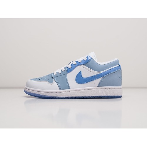 Кроссовки NIKE Air JORDAN 1 Low цвет Голубой арт. 28589