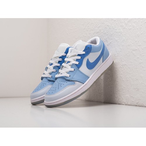 Кроссовки NIKE Air JORDAN 1 Low цвет Голубой арт. 37409