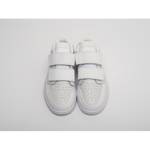 Кроссовки NIKE Air JORDAN 1 Low Double Strap цвет Белый арт. 40339