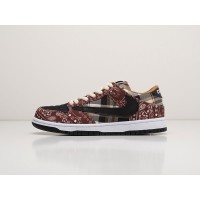 Кроссовки NIKE SB Dunk Low x Travis Scott цвет Бордовый арт. 24651