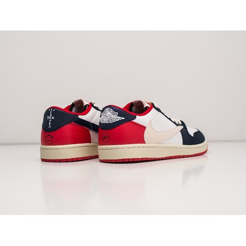 Кроссовки NIKE Air JORDAN 1 Low x Travis Scott цвет Разноцветный арт. 27467