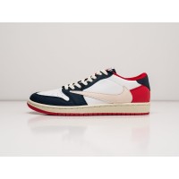 Кроссовки NIKE Air JORDAN 1 Low x Travis Scott цвет Разноцветный арт. 27467