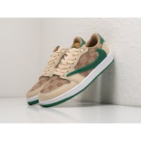 Кроссовки NIKE Air JORDAN 1 Low x Travis Scott цвет Бежевый арт. 34958