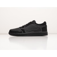 Кроссовки NIKE Air JORDAN 1 Low x Travis Scott цвет Черный арт. 38574