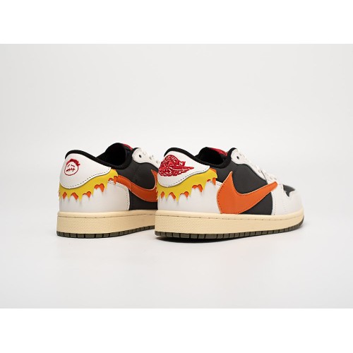 Кроссовки NIKE Air JORDAN 1 Low x Travis Scott цвет Белый арт. 40121