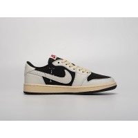 Кроссовки NIKE Air JORDAN 1 Low x Travis Scott цвет Белый арт. 40235