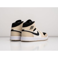 Кроссовки NIKE Air JORDAN 1 Mid цвет Бежевый арт. 27334