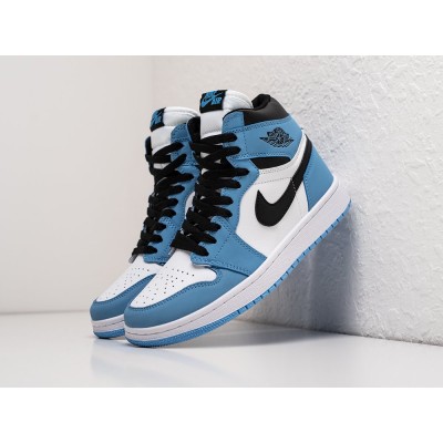 Кроссовки NIKE Air JORDAN 1 Mid цвет Голубой арт. 30897