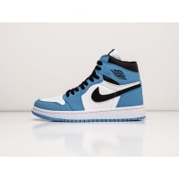 Кроссовки NIKE Air JORDAN 1 Mid цвет Голубой арт. 30897