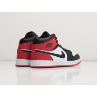 Зимние Кроссовки NIKE Air JORDAN 1 Mid цвет Разноцветный арт. 30974