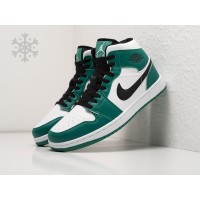 Зимние Кроссовки NIKE Air JORDAN 1 Mid цвет Разноцветный арт. 30975