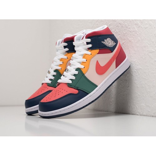 Кроссовки NIKE Air JORDAN 1 Mid цвет Разноцветный арт. 33176