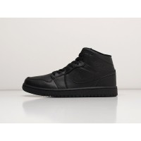 Кроссовки NIKE Air JORDAN 1 Mid цвет Черный арт. 36634