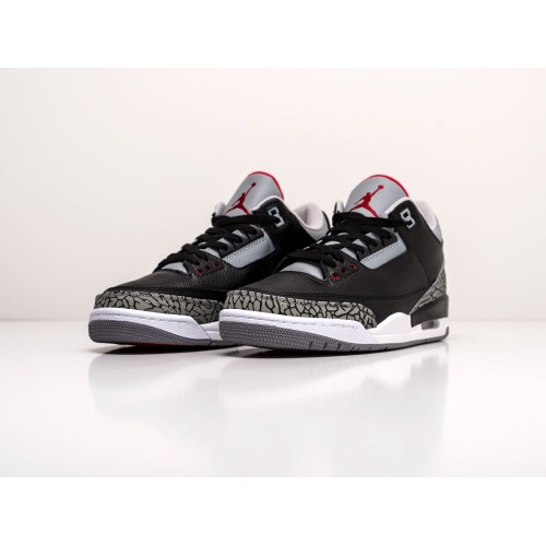 Кроссовки NIKE Air JORDAN 3 цвет Черный арт. 20064