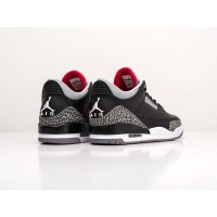 Кроссовки NIKE Air JORDAN 3 цвет Черный арт. 20064