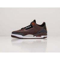 Кроссовки NIKE Air JORDAN 3 цвет Коричневый арт. 21771