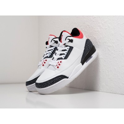 Кроссовки NIKE Air JORDAN 3 цвет Белый арт. 27269