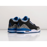 Кроссовки NIKE Air JORDAN 3 цвет Черный арт. 27374