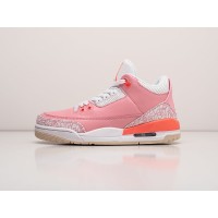 Кроссовки NIKE Air JORDAN 3 цвет Розовый арт. 30676