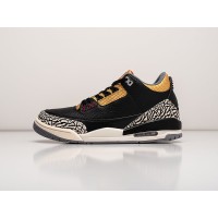 Кроссовки NIKE Air JORDAN 3 цвет Черный арт. 34545