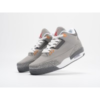 Кроссовки NIKE Air JORDAN 3 цвет Серый арт. 40013