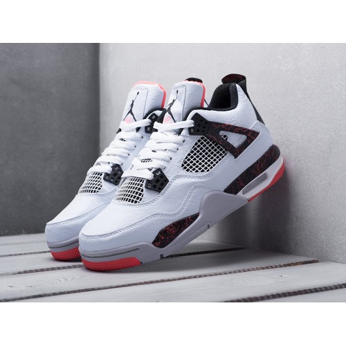 Кроссовки NIKE Air JORDAN 4 Retro цвет Белый арт. 15875