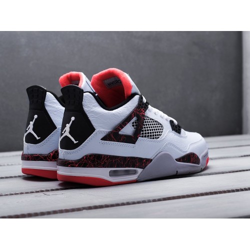 Кроссовки NIKE Air JORDAN 4 Retro цвет Белый арт. 15875