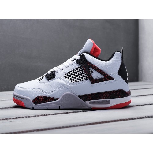 Кроссовки NIKE Air JORDAN 4 Retro цвет Белый арт. 15875