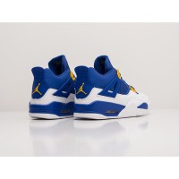 Кроссовки NIKE Air JORDAN 4 Retro цвет Синий арт. 24277