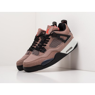 Кроссовки NIKE Air JORDAN 4 Retro цвет Коричневый арт. 25121