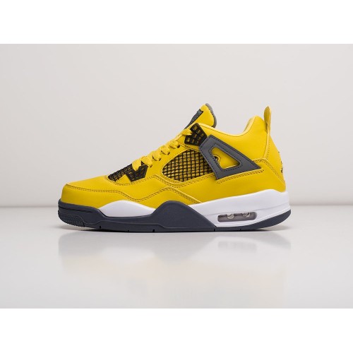 Кроссовки NIKE Air JORDAN 4 Retro цвет Желтый арт. 26801