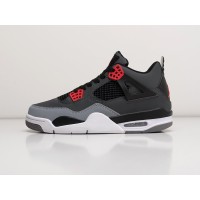 Кроссовки NIKE Air JORDAN 4 Retro цвет Серый арт. 27005