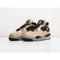 Кроссовки NIKE Air JORDAN 4 Retro цвет Бежевый арт. 27006