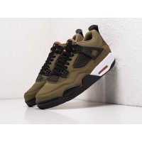 Кроссовки NIKE Air JORDAN 4 Retro цвет Зеленый арт. 28041