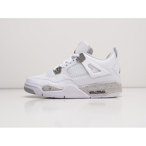 Кроссовки NIKE Air JORDAN 4 Retro цвет Белый арт. 28225