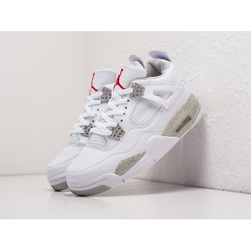 Кроссовки NIKE Air JORDAN 4 Retro цвет Белый арт. 28238