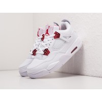 Кроссовки NIKE Air JORDAN 4 Retro цвет Белый арт. 28603