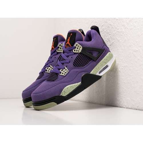 Кроссовки NIKE Air JORDAN 4 Retro цвет Фиолетовый арт. 31238