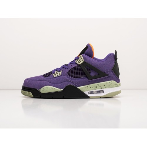 Кроссовки NIKE Air JORDAN 4 Retro цвет Фиолетовый арт. 31238