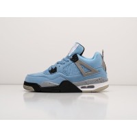 Кроссовки NIKE Air JORDAN 4 Retro цвет Голубой арт. 31239