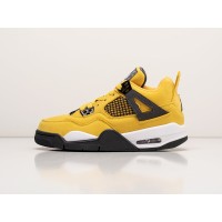 Кроссовки NIKE Air JORDAN 4 Retro цвет Желтый арт. 31242